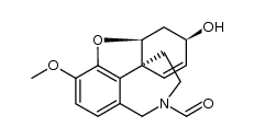 N-formyl-N-norgalanthamine结构式