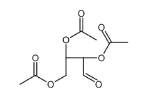 [(2R,3S)-2,3-diacetyloxy-4-oxobutyl] acetate Structure