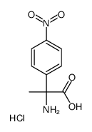 2-(4-Nitrophenyl)-L-alanine hydrochloride (1:1)结构式