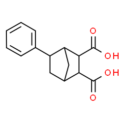 5-苯基双环[2.2.1]庚烷-2,3-二羧酸结构式