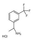 (R)-1-[3-(三氟甲基)苯基]乙胺盐酸盐结构式