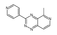5-methyl-3-pyridin-4-ylpyrido[3,4-e][1,2,4]triazine结构式