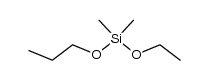 ethoxydimethyl(propoxy)silane Structure