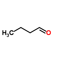 Butyraldehyde structure