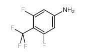 4-氨基-2,6-二氟三氟甲苯结构式
