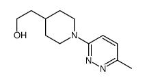 2-(1-(6-甲基吡嗪-3-基)哌啶-4-基)乙醇结构式