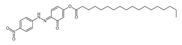 5-octadecanoyloxy-2-(4-nitrophenylazo)phenol Structure
