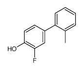 2-fluoro-4-(2-methylphenyl)phenol结构式