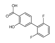 4-(2,6-difluorophenyl)-2-hydroxybenzoic acid Structure