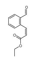 (Z)-ethyl 3-(2-formylphenyl)acrylate结构式