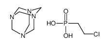 Hexamethylenetetraamine-2-chloroethyl-phosphate结构式