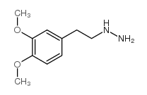 1-[2-(3,4-dimethoxyphenyl)ethyl]hydrazine Structure