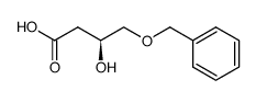 (S)-4-(Benzyloxy)-3-hydroxybutanoic acid Structure