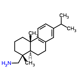 (+)-Dehydroabiethylamine Structure