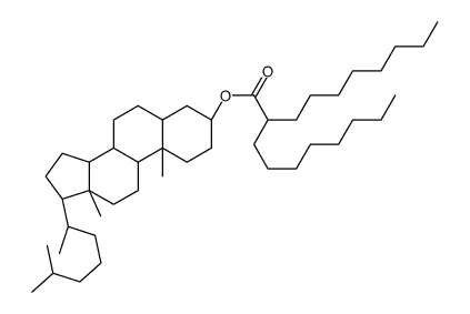 [(3S,5S,8R,9S,10S,13R,14S,17R)-10,13-dimethyl-17-[(2R)-6-methylheptan-2-yl]-2,3,4,5,6,7,8,9,11,12,14,15,16,17-tetradecahydro-1H-cyclopenta[a]phenanthren-3-yl] 2-octyldecanoate Structure