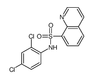N-(2,4-dichlorophenyl)quinoline-8-sulfonamide Structure