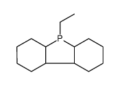 5-ethyl-1,2,3,4,4a,5a,6,7,8,9,9a,9b-dodecahydrobenzo[b]phosphindole结构式