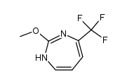 2-methoxy-4-trifluoromethyl-1H-1,3-diazepine结构式
