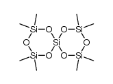 2,2,4,4,8,8,10,10-octamethyl-2,4,6,8,10-pentasila-1,3,5,7,9,11-hexaoxaspiro[5.5]undecane结构式