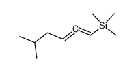 trimethyl(5-methylhexa-1,2-dien-1-yl)silane结构式