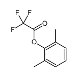 Trifluoroacetic acid 2,6-dimethylphenyl ester结构式