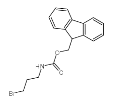 3-(Fmoc-氨基)丙基溴结构式