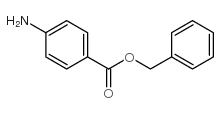 4-氨基苯甲酸苄酯结构式