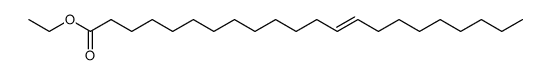 docos-13-enoic acid ethyl ester Structure