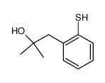 2-methyl-1-(2-sulfanylphenyl)-2-propanol结构式