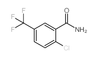 2-Chloro-5-(trifluoromethyl)benzamide结构式