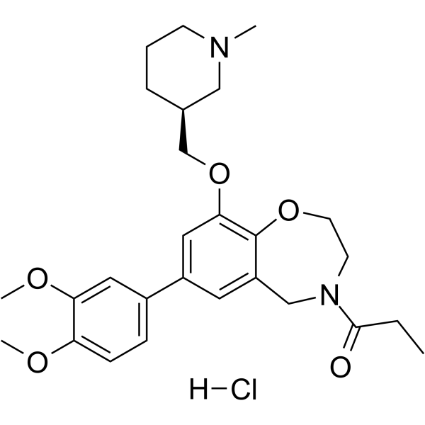 I-CBP112 hydrochloride结构式