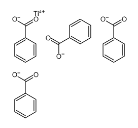 titanium(4+) benzoate structure