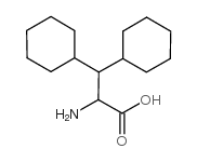 H-DL-丙氨酸(二环己基)-OH结构式