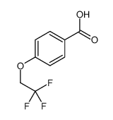 4-(2,2,2-Trifluoroethoxy)benzoic acid Structure