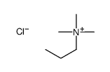 trimethyl(propyl)azanium,chloride结构式