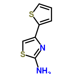 4-(2-Thienyl)-1,3-thiazol-2-amine Structure
