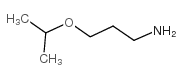 3-异丙氧基丙胺结构式