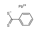 dithiobenzoic acid , lead (II)-salt结构式