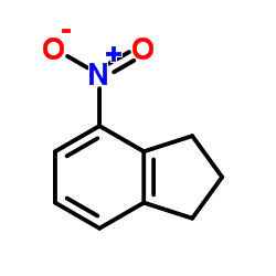 4-硝基茚满结构式