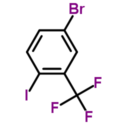 5-Bromo-2-iodobenzotrifluoride structure