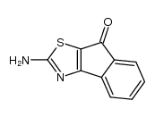 3-amino-2-thia-4-aza-6,7-benzo-8-oxo-bicyclo[3.3.0]-1(5),3-octadiene Structure