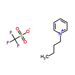 1-丁基吡啶翁三氟甲烷磺酸盐结构式