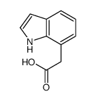 2-(1H-indol-7-yl)acetic acid Structure