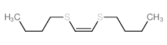 1-[(Z)-2-butylsulfanylethenyl]sulfanylbutane结构式