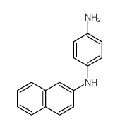 1,4-Benzenediamine,N1-2-naphthalenyl- Structure