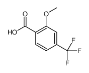 2-甲氧基-4-(三氟甲基)苯甲酸结构式
