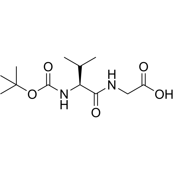 BOC-缬氨酰-甘氨酸图片