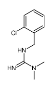 2-[(2-chlorophenyl)methyl]-1,1-dimethylguanidine Structure
