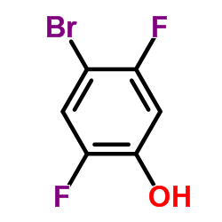 4-Bromo-2,5-difluorophenol structure