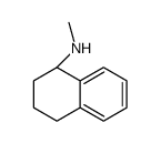 (1S)-N-methyl-1,2,3,4-tetrahydronaphthalen-1-amine结构式